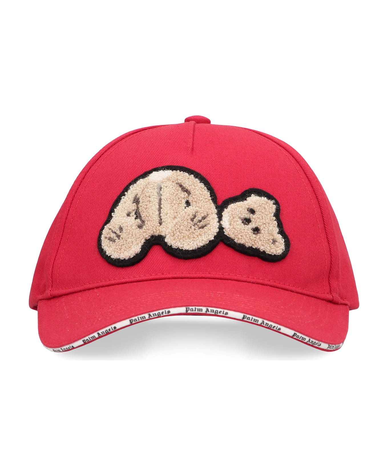 Palm Angels Baseball Cap With Logo - red