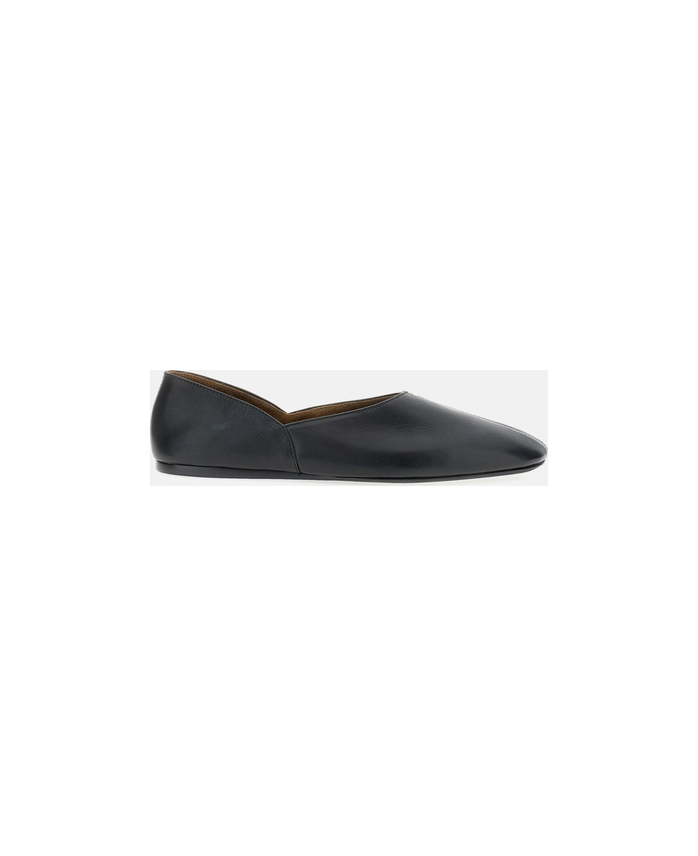 Khaite Jane Flat Ballerina - Black