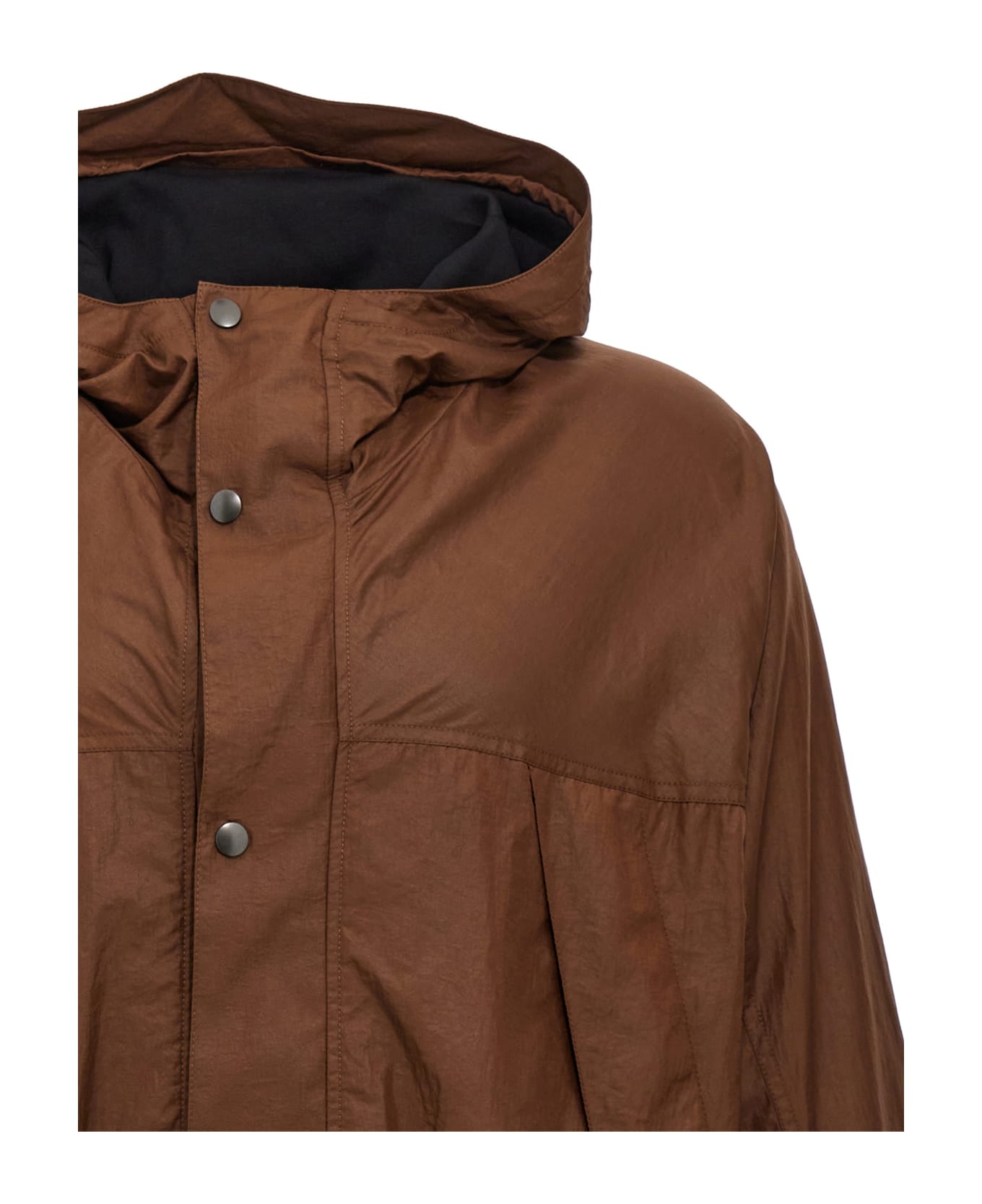 Lemaire 'soft Technical Blouson' Jacket - Brown