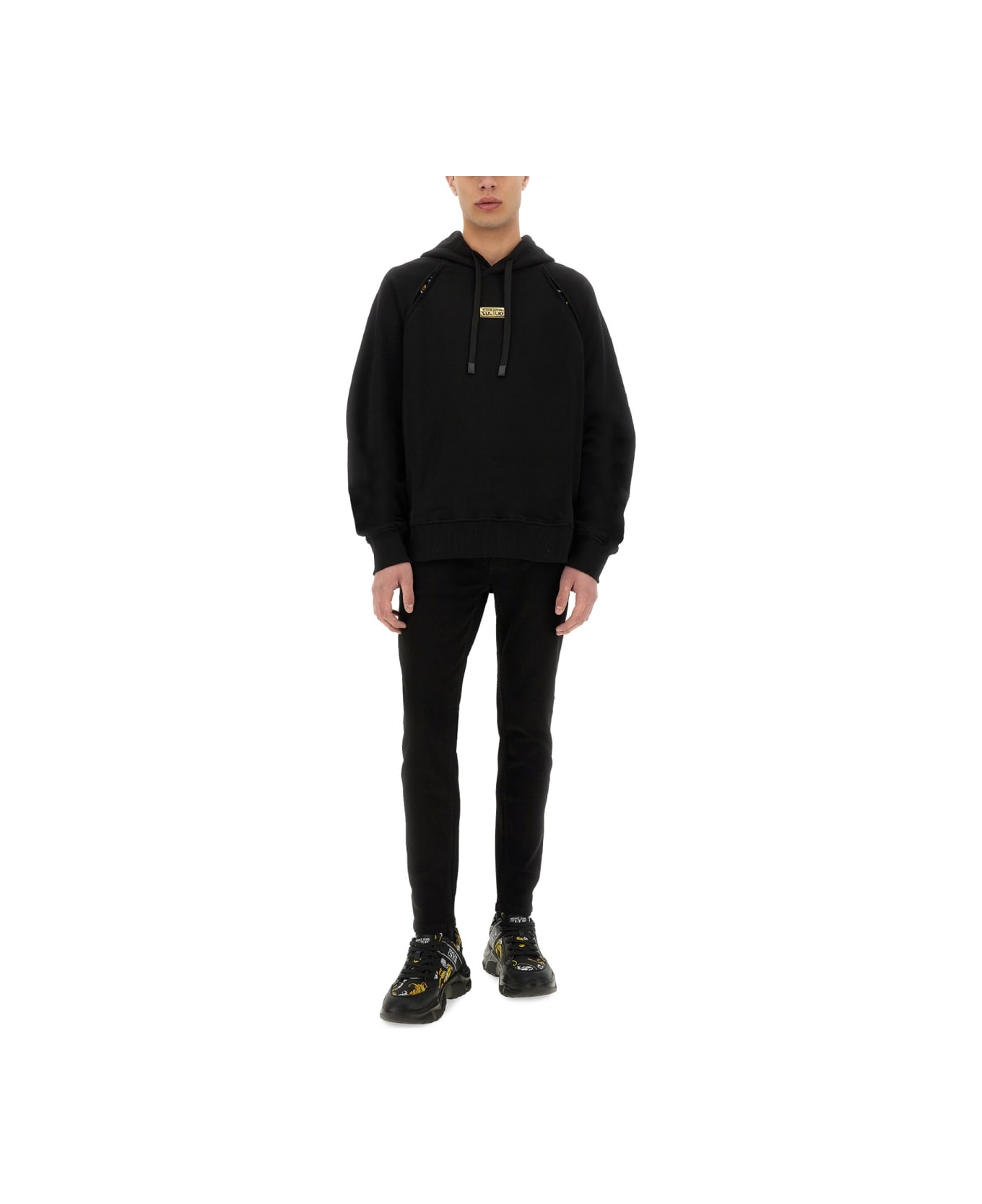 Versace Jeans Couture Hoodie - BLACK