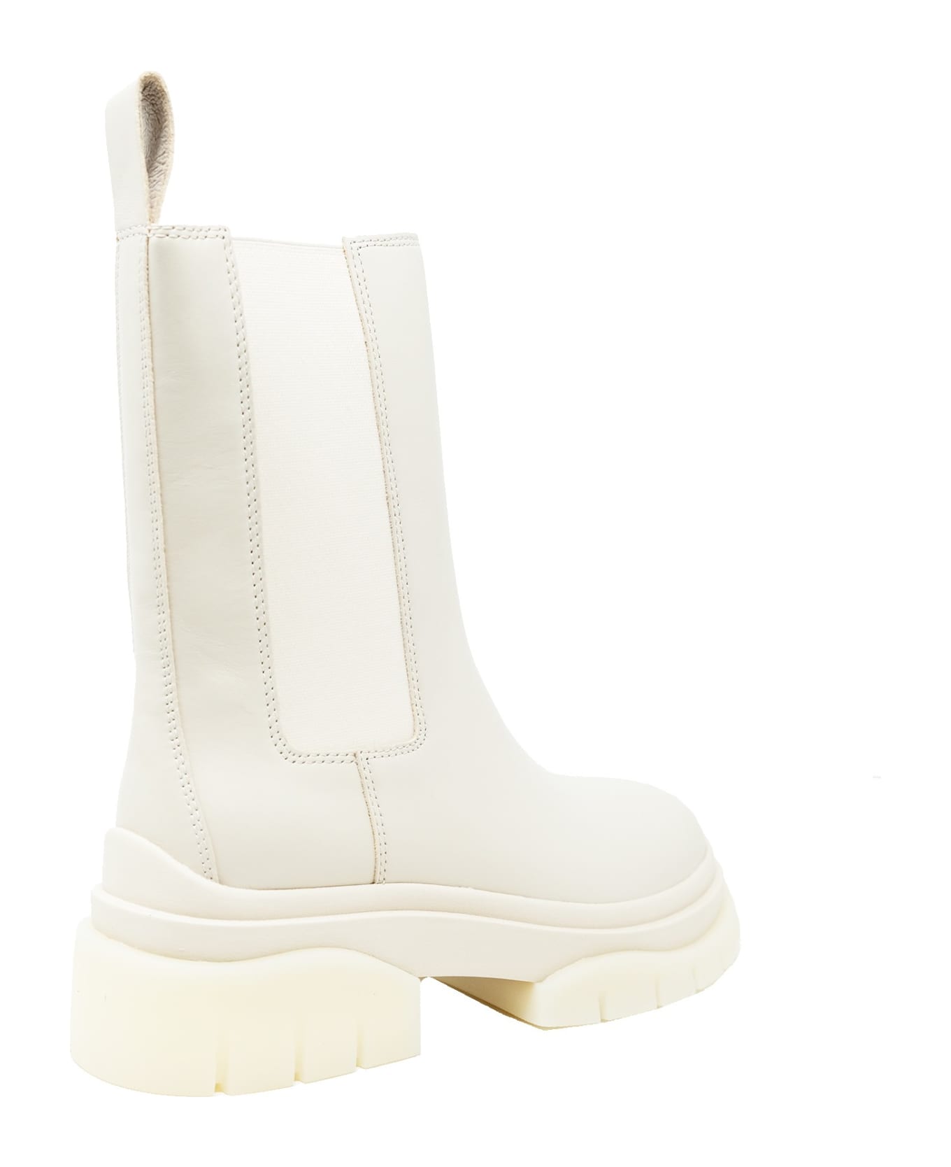Ash Mustang Cream Ankle Boots - CREAM ブーツ