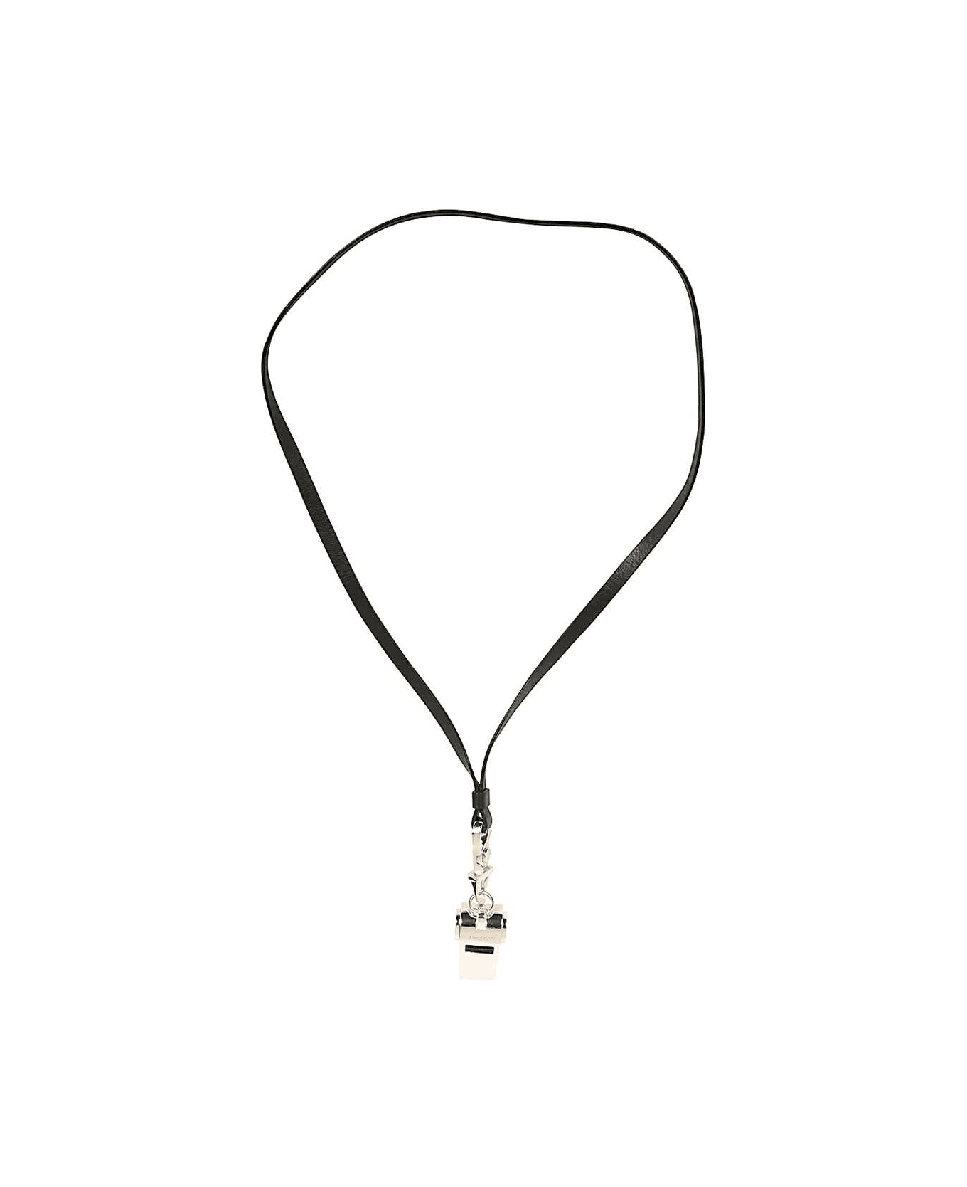 AMBUSH Whistle Necklace - Silver