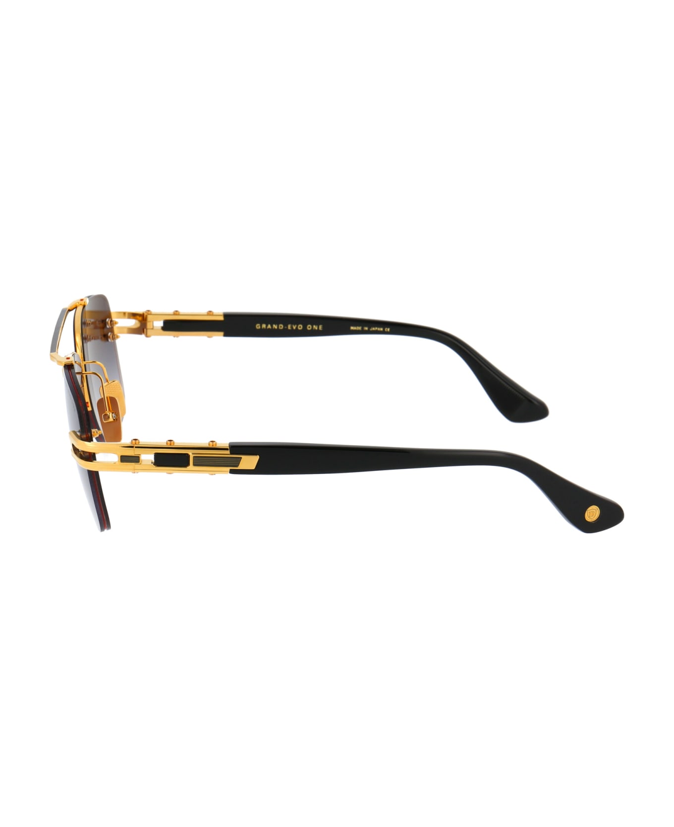 Dita Grand-evo One Sunglasses - Yellow Gold - Black