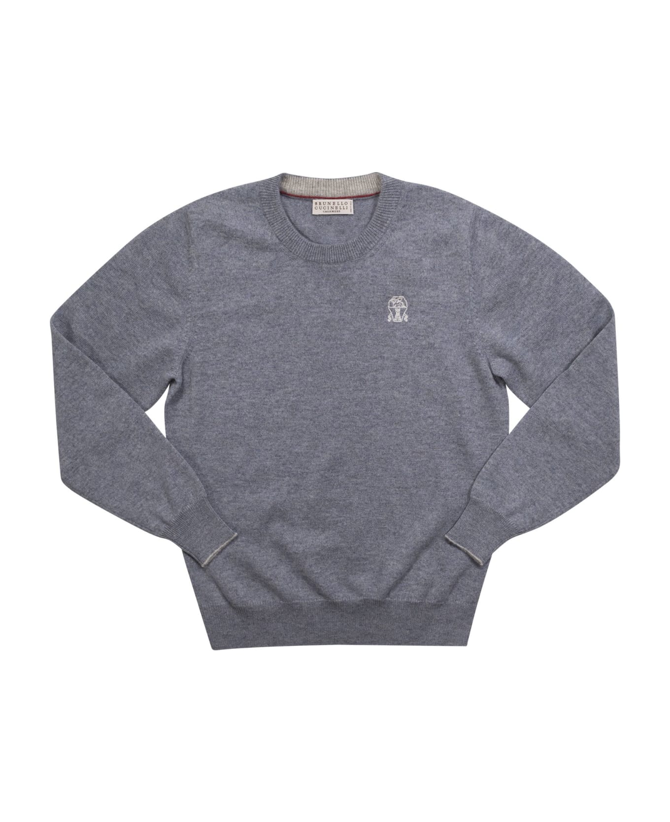 Brunello Cucinelli Cashmere Sweater - Grey ニットウェア＆スウェットシャツ