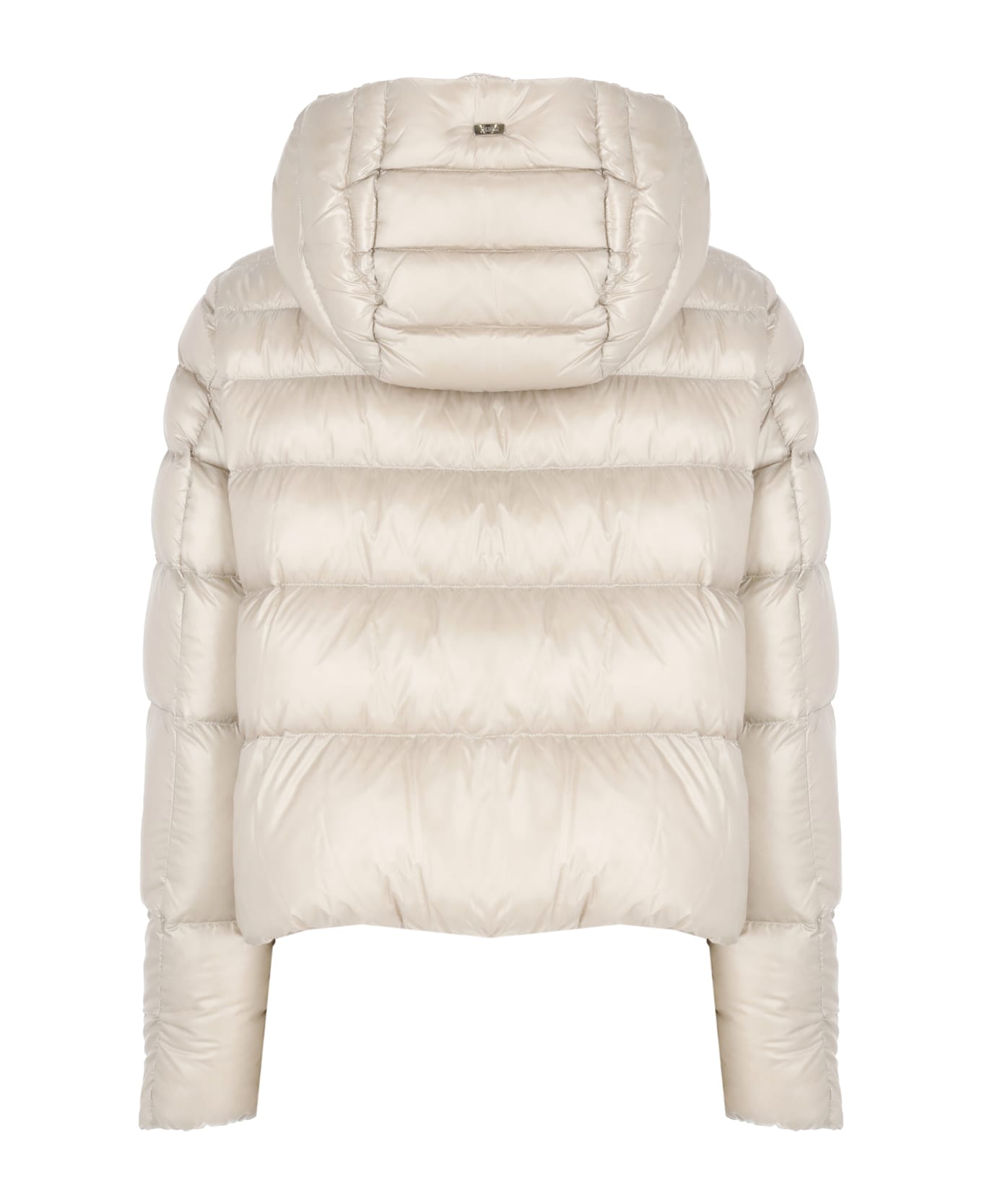 Herno Padded And Quilted Down Jacket - NEUTRALS