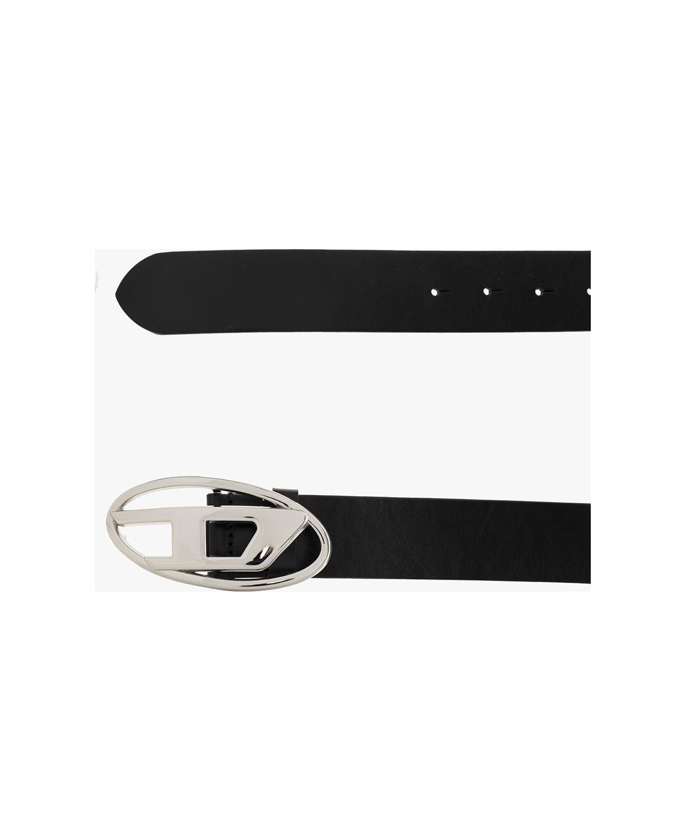 Diesel 
oval D Logo B
 Belt - Black