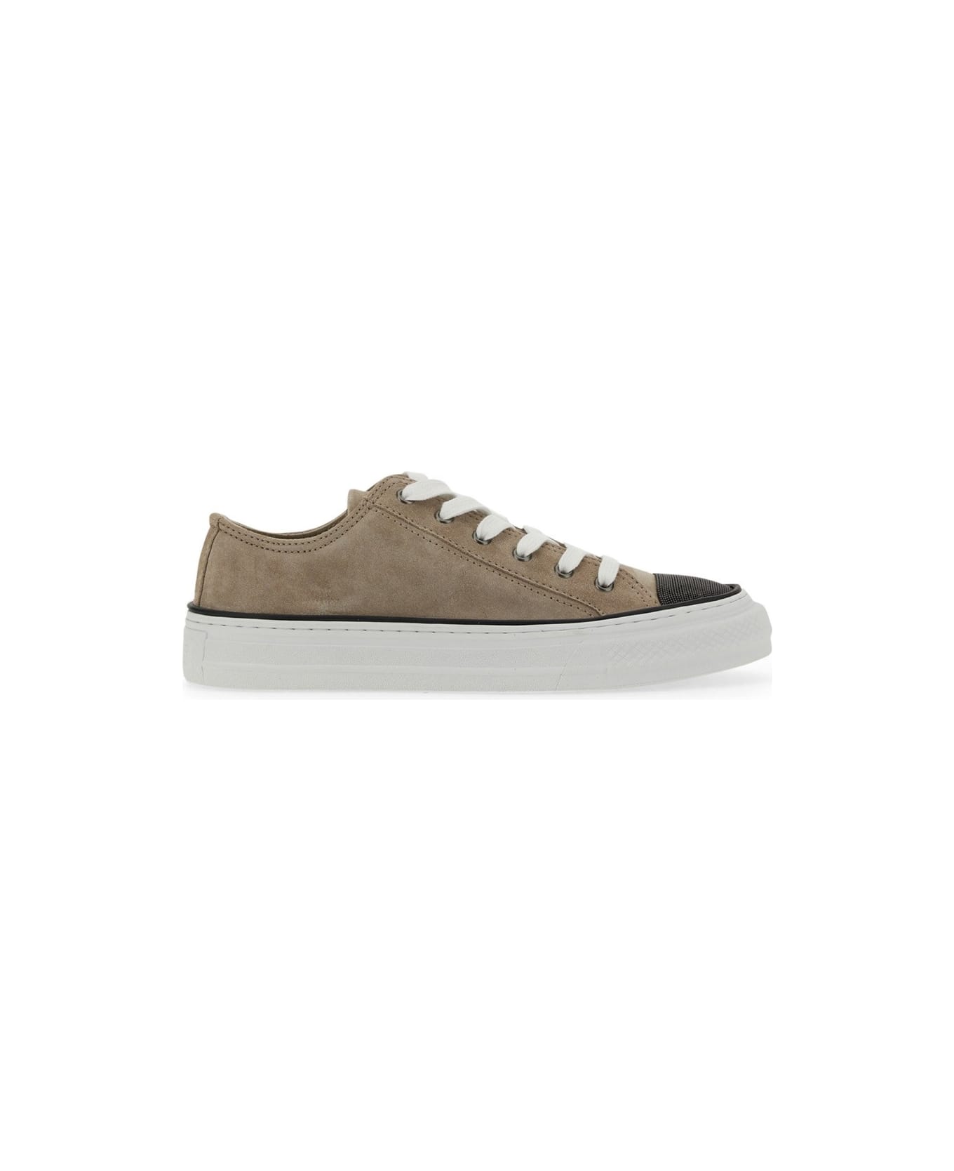 Brunello Cucinelli Sneaker With Precious Toe - MULTICOLOUR
