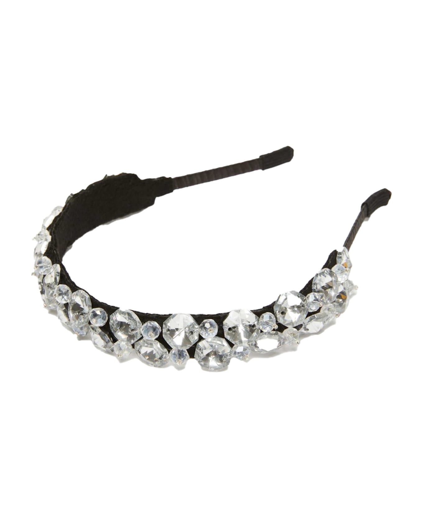 Weekend Max Mara Gerba Headband With Crystals - Crystal