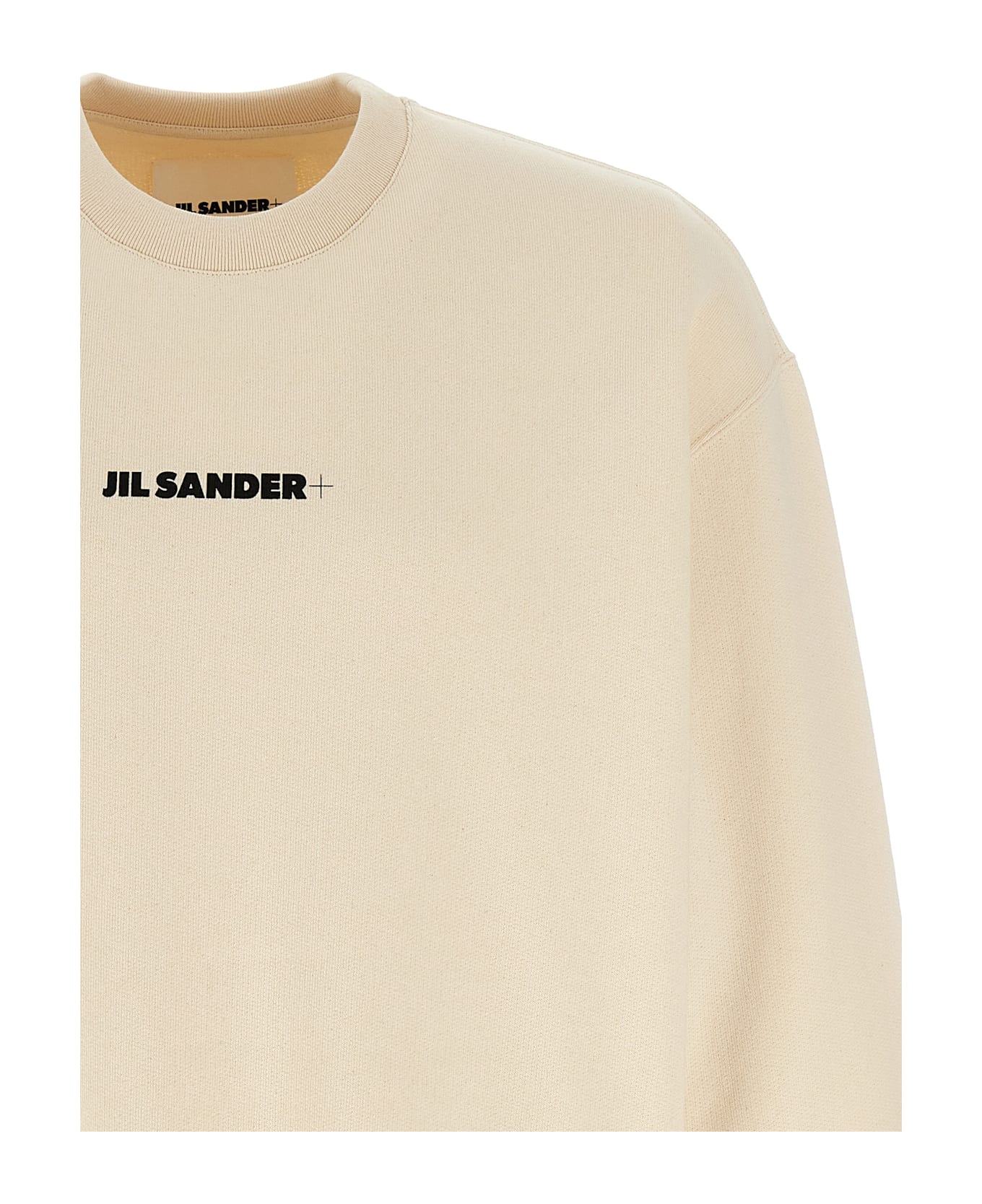 Jil Sander Logo Sweatshirt - Beige