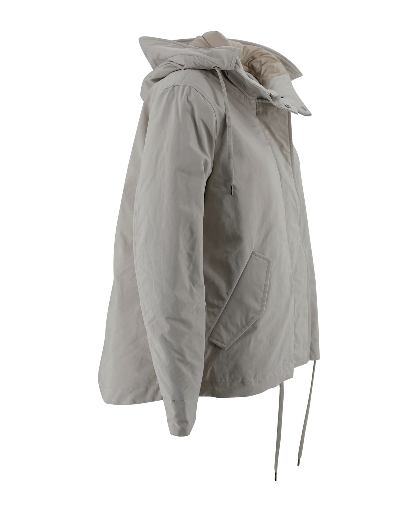Herno Parka With Hood - Chantilly
