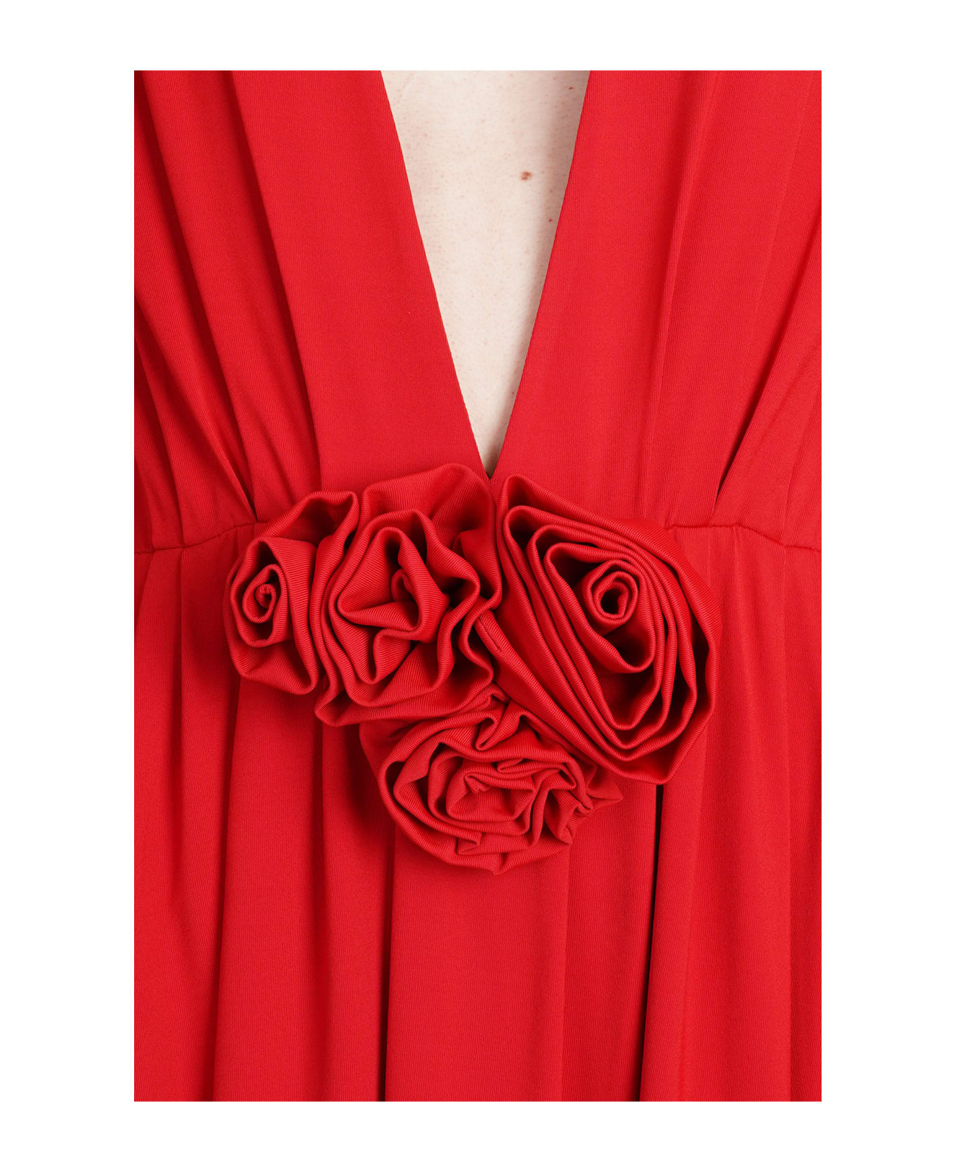 Magda Butrym Dress In Red Viscose - red