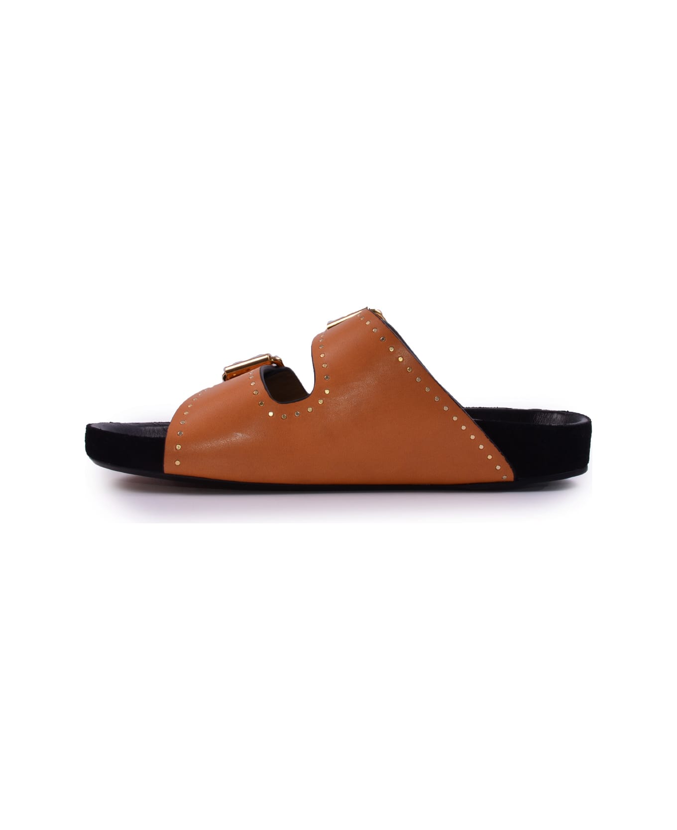 Isabel Marant Leather Sandals - Natural サンダル
