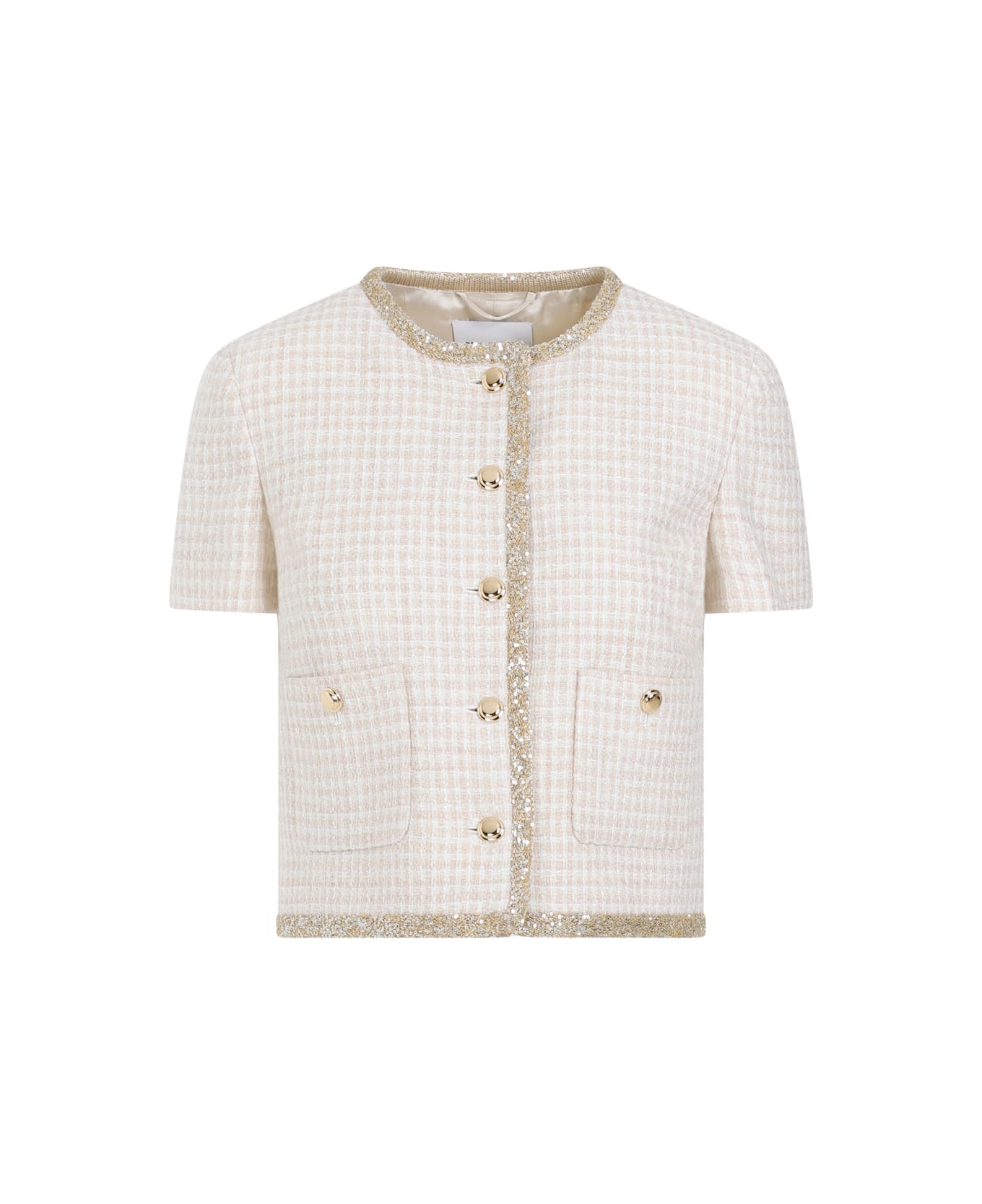 Miu Miu Virgin Wool Jacket - Avorio Albino