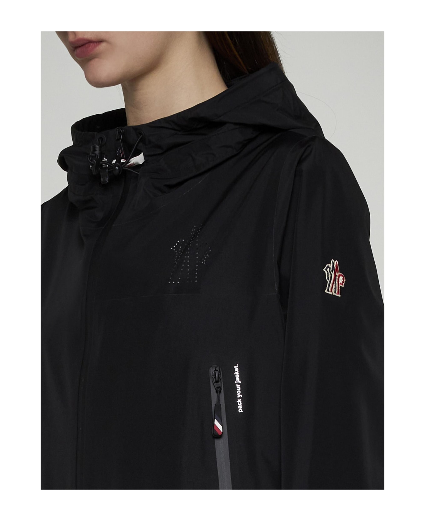 Moncler Grenoble Fanes Technical Fabric Jacket