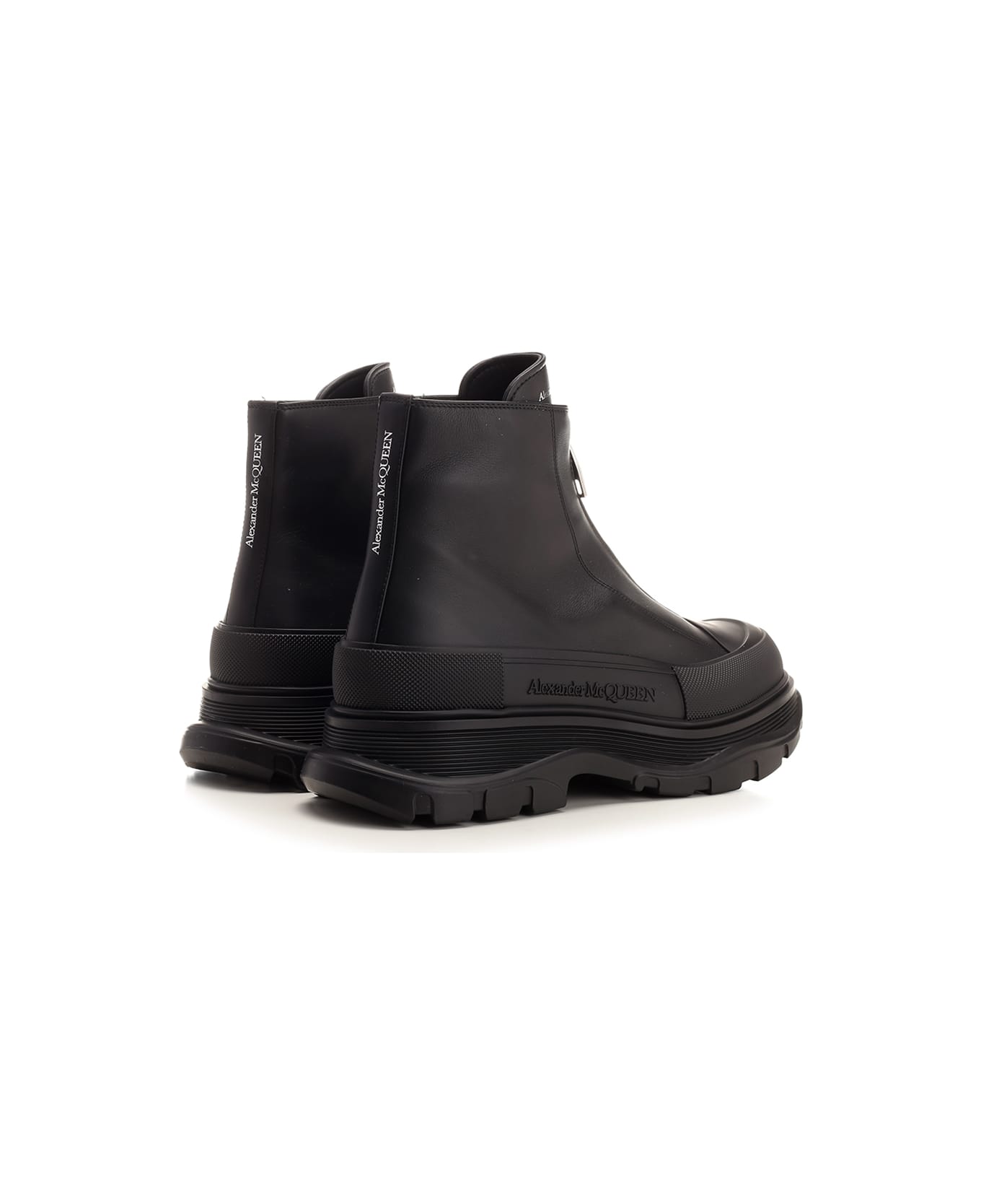 Alexander McQueen Tread Slick Ankle Boot - Nero ブーツ