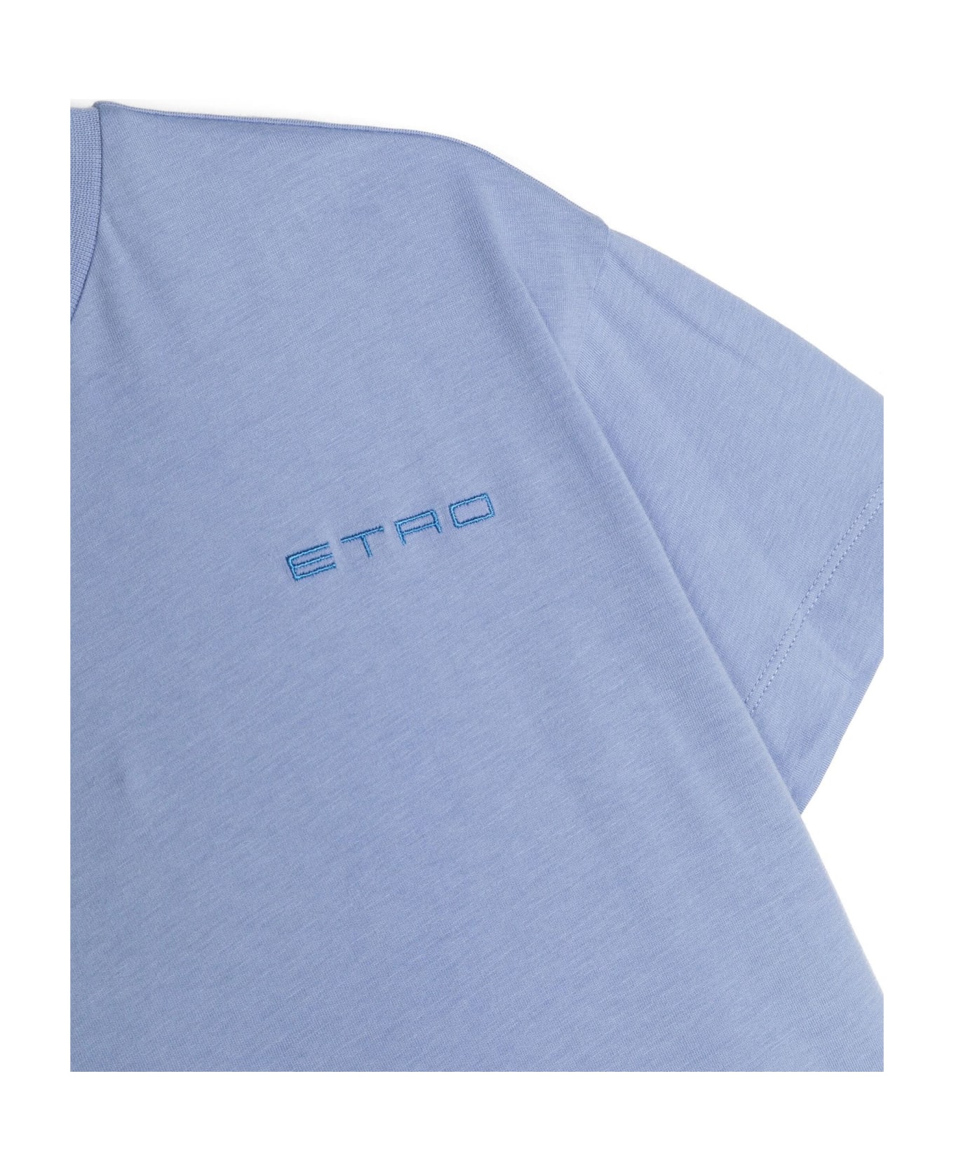 Etro T-shirts And Polos Blue - Blue