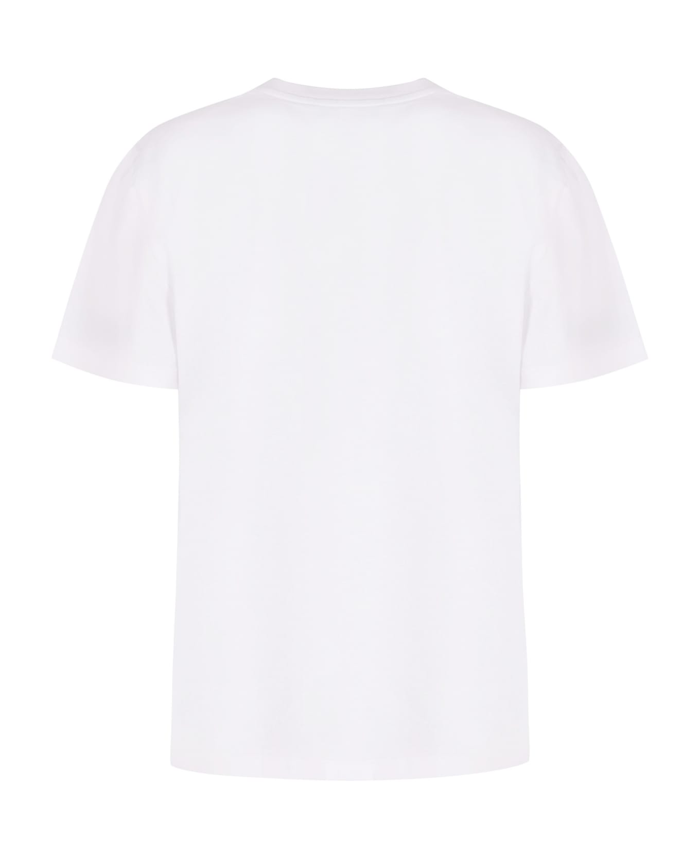Alberta Ferretti Cotton Crew-neck T-shirt - White