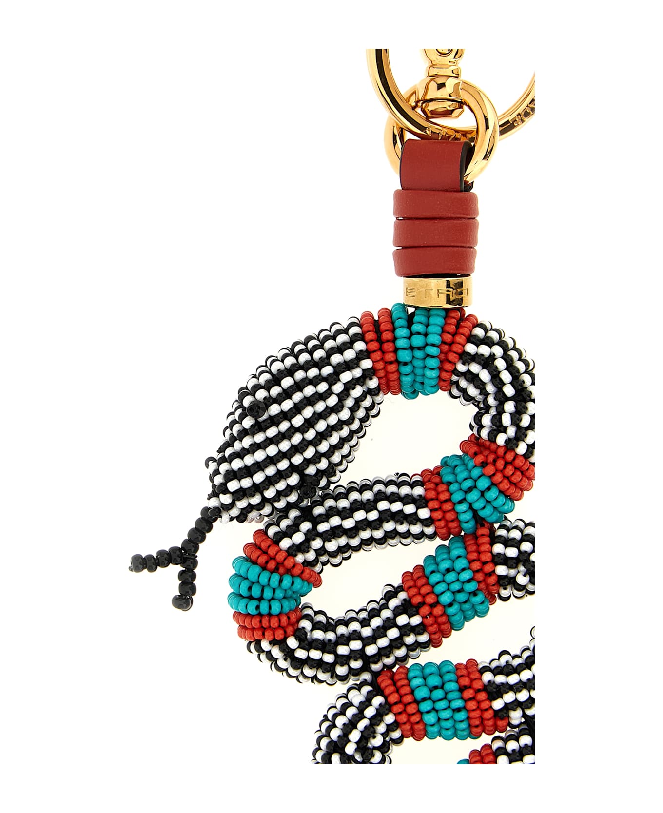 Etro 
snake
 Keyring - Multicolor