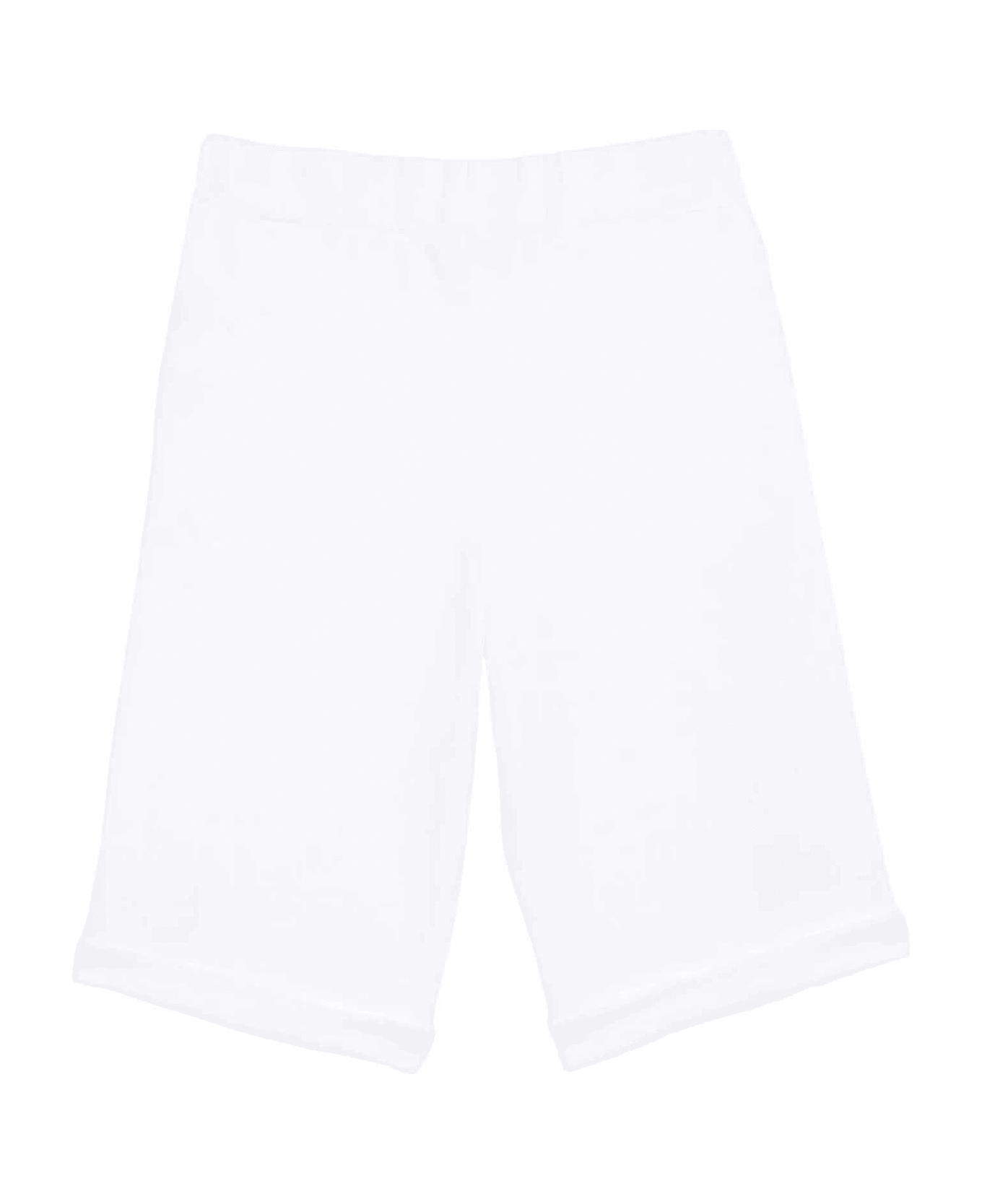 Balmain White Bermuda Shorts Unisex - Bianco