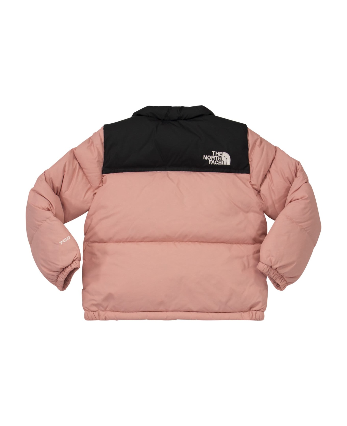 The North Face Retro Nuptse - Short Down Jacket - Pink/black