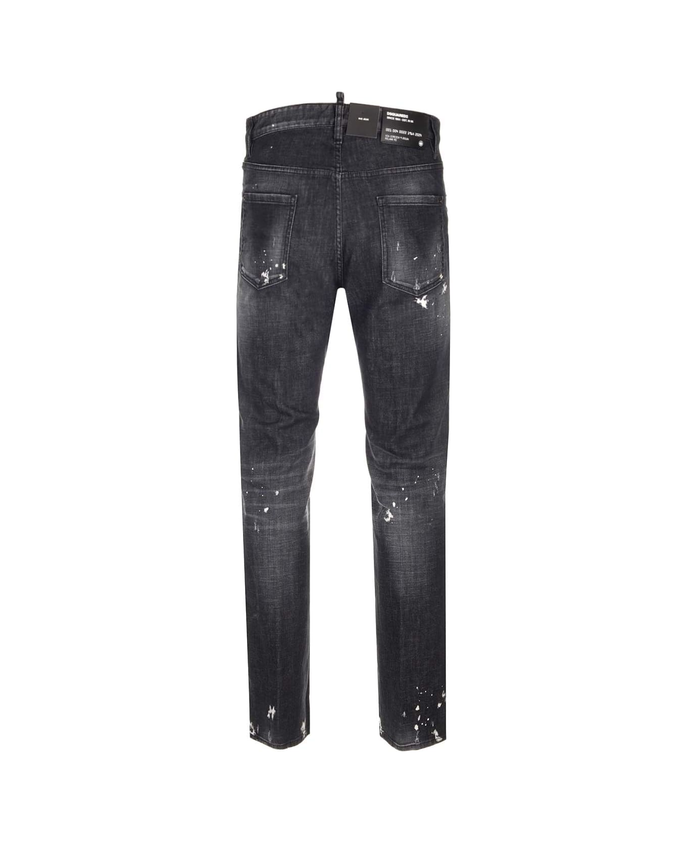Dsquared2 '642' Stretch Jeans - Nero