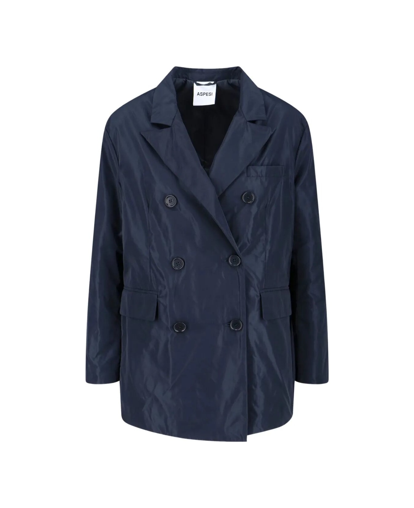Aspesi Jacket Korine - Blue Black