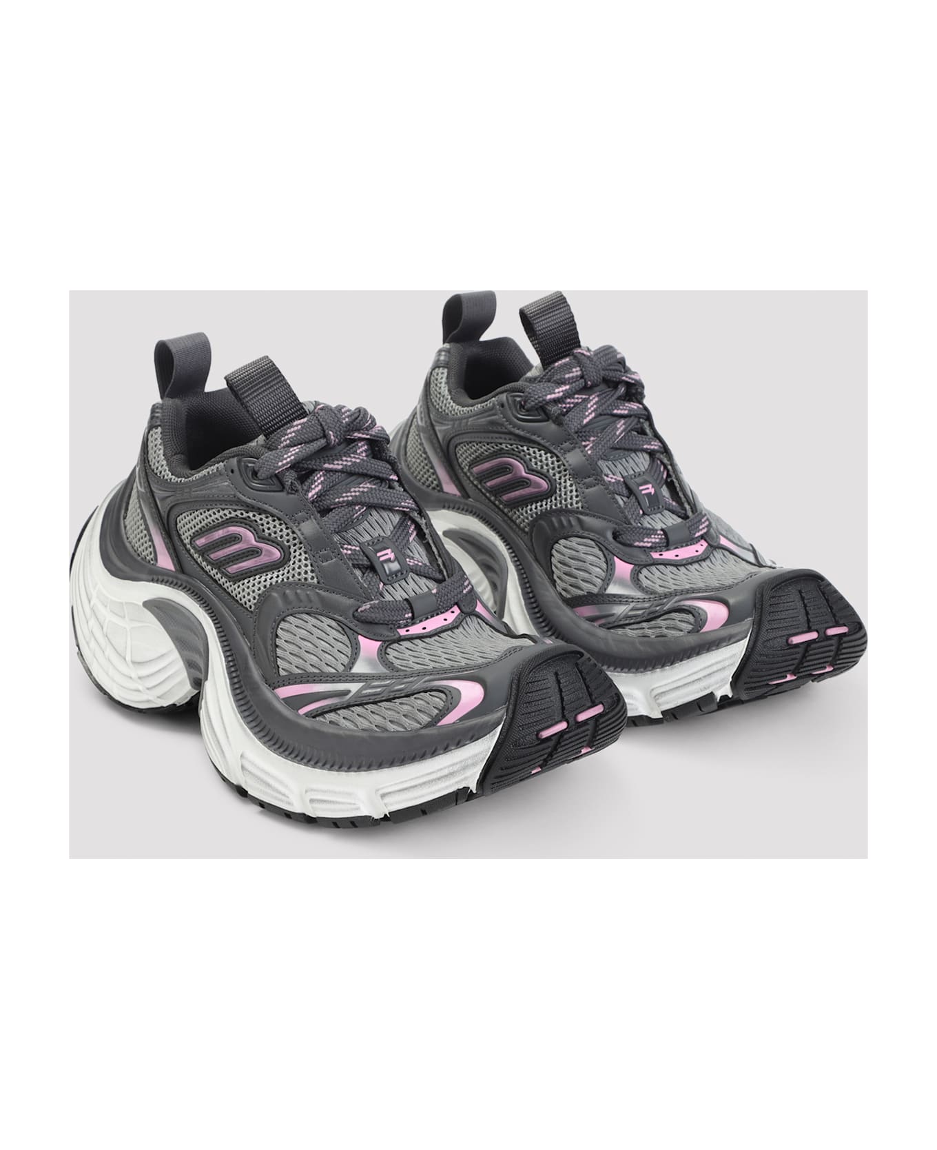 Balenciaga 6xl Sneakers - Grey Pink Wht Blk