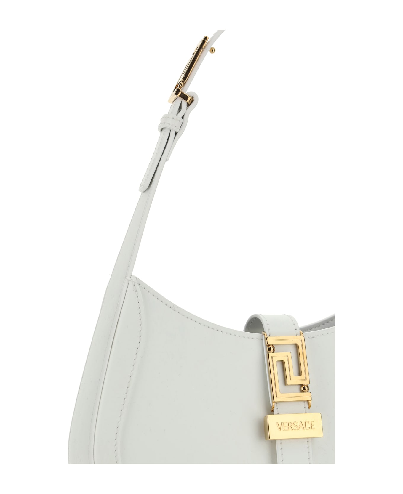 Versace Greca Goddess Handbags - WHITE トートバッグ