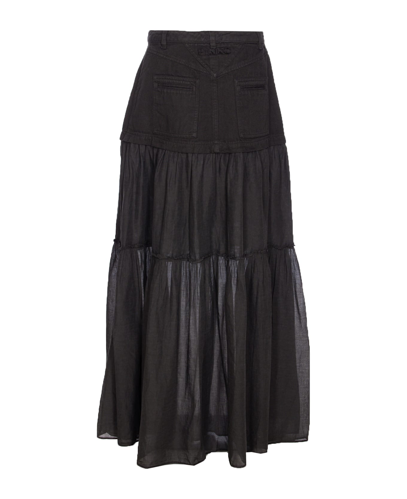 Pinko Kenny Skirt - Nero Limousine