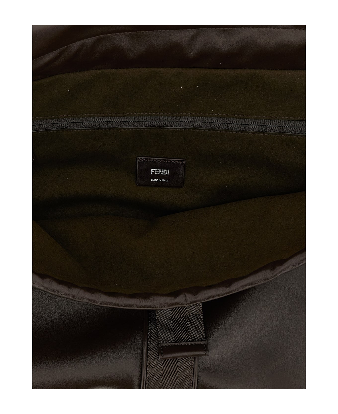 Fendi 
fendi Flux Maxi Messanger
 Handbag - Brown