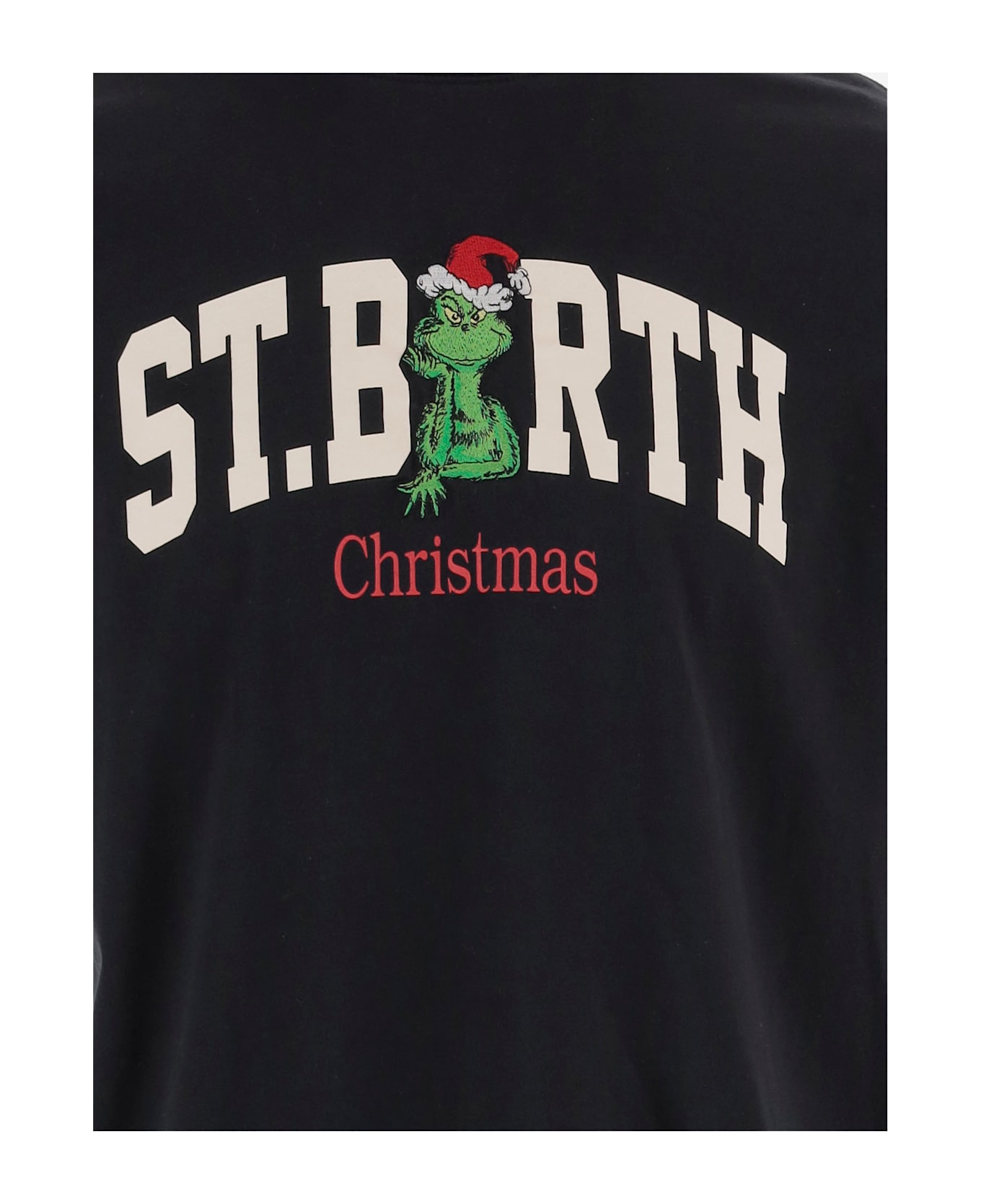 MC2 Saint Barth Cotton T-shirt With Logo - Blue