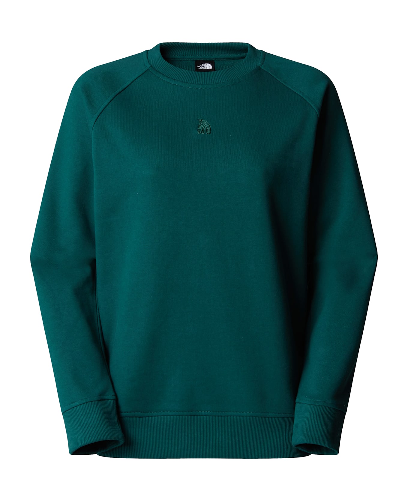 The North Face Logo Rmst Relaxed Crew - Deep Nori