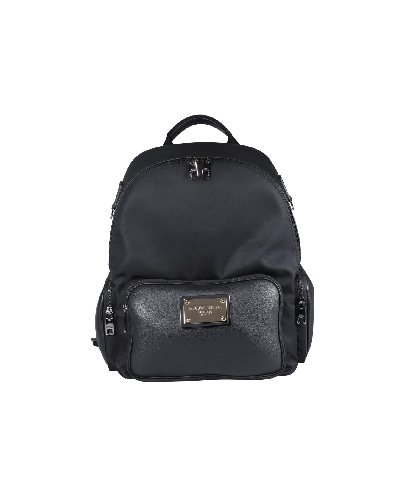 Dolce & Gabbana Logo Backpack - Black