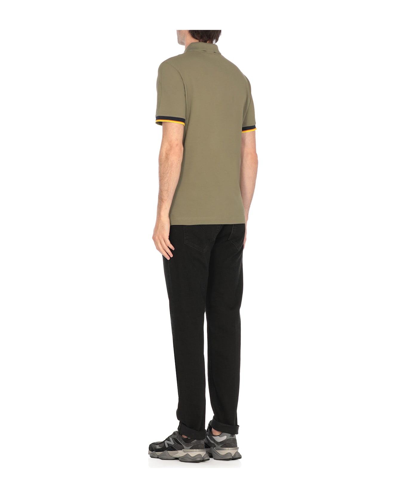 K-Way Vincent Polo Shirt - Green Lichen