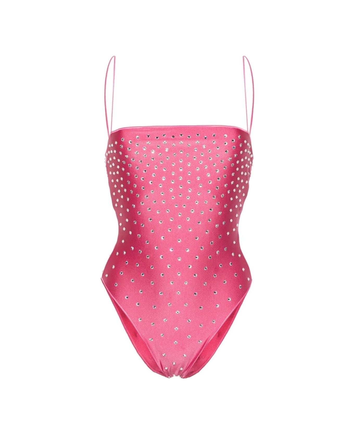 Oseree Flamingo Gem Maillot Swimsuit - Pink