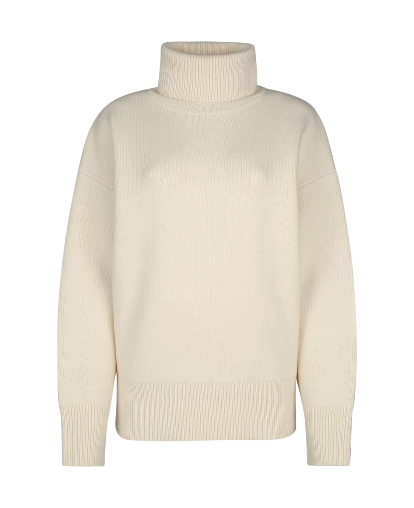 Totême Double-knit Turtleneck - SNOW