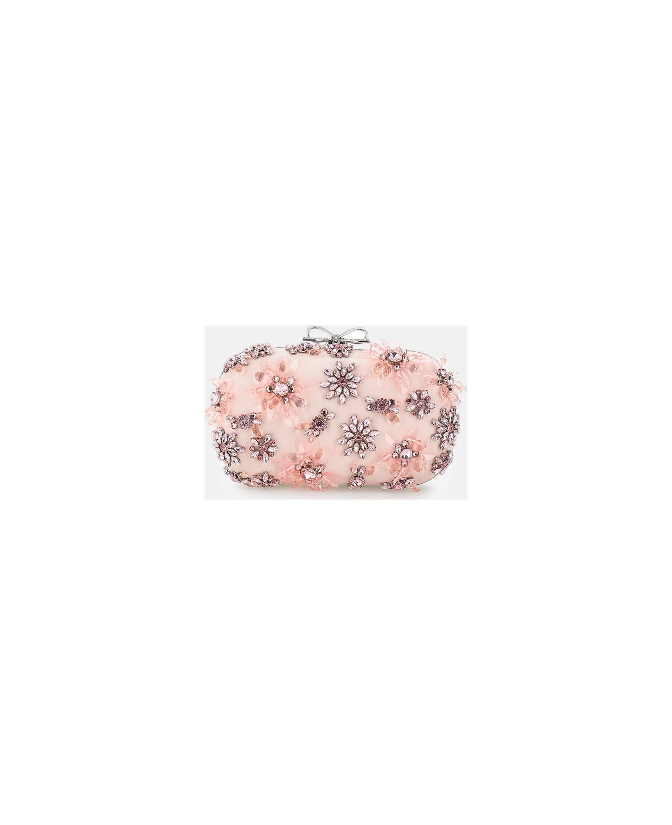 self-portrait Crystal Crossbody Bag - Pink