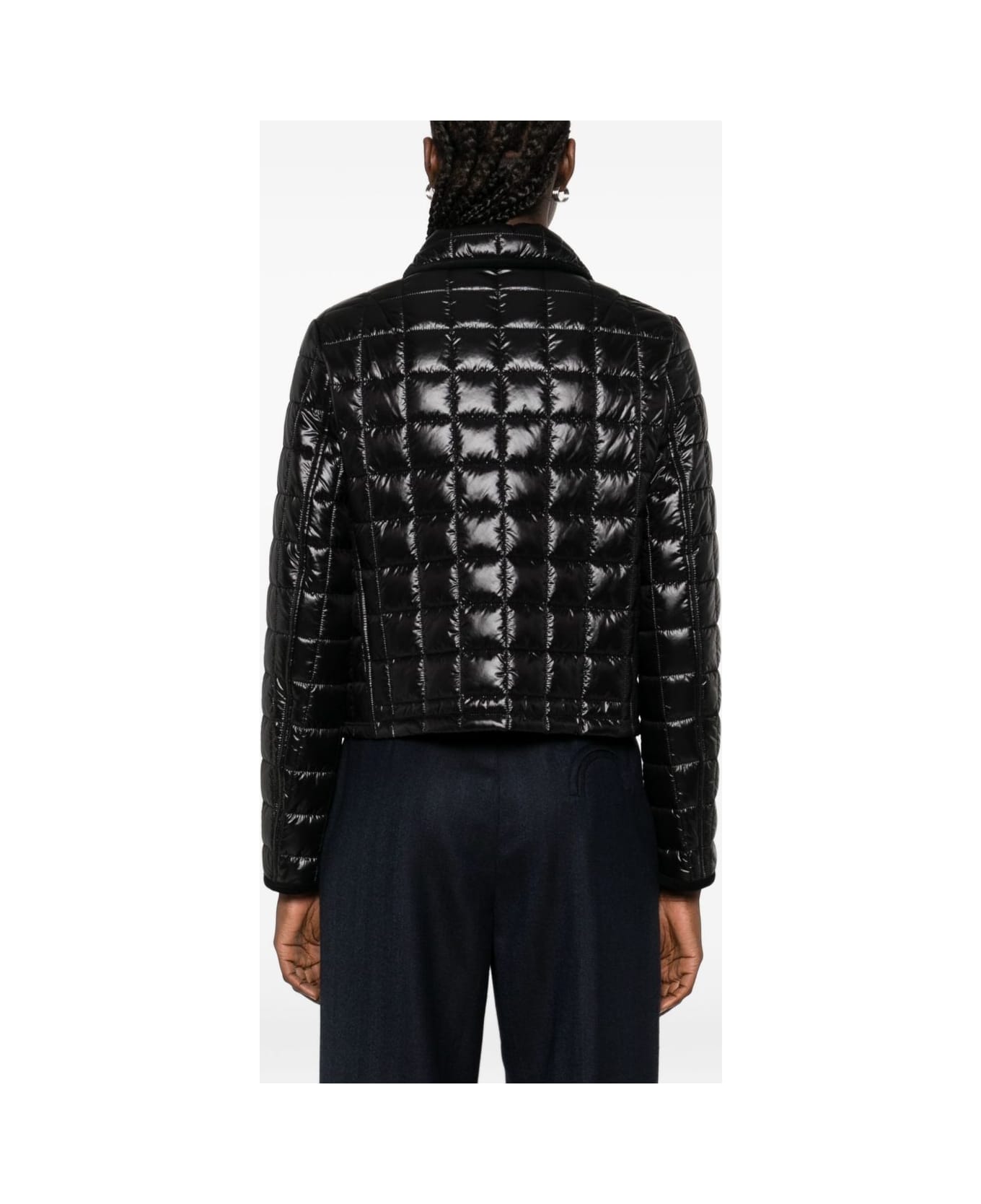 Fay 3 Ganci Short Padded Jacket - Black