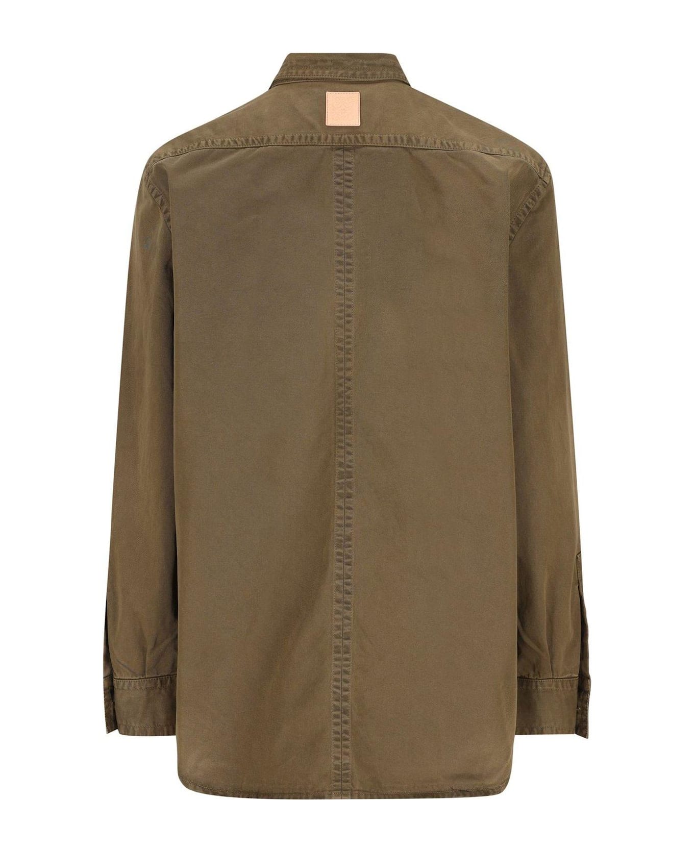 Loewe Pocket Overshirt - Khaki green