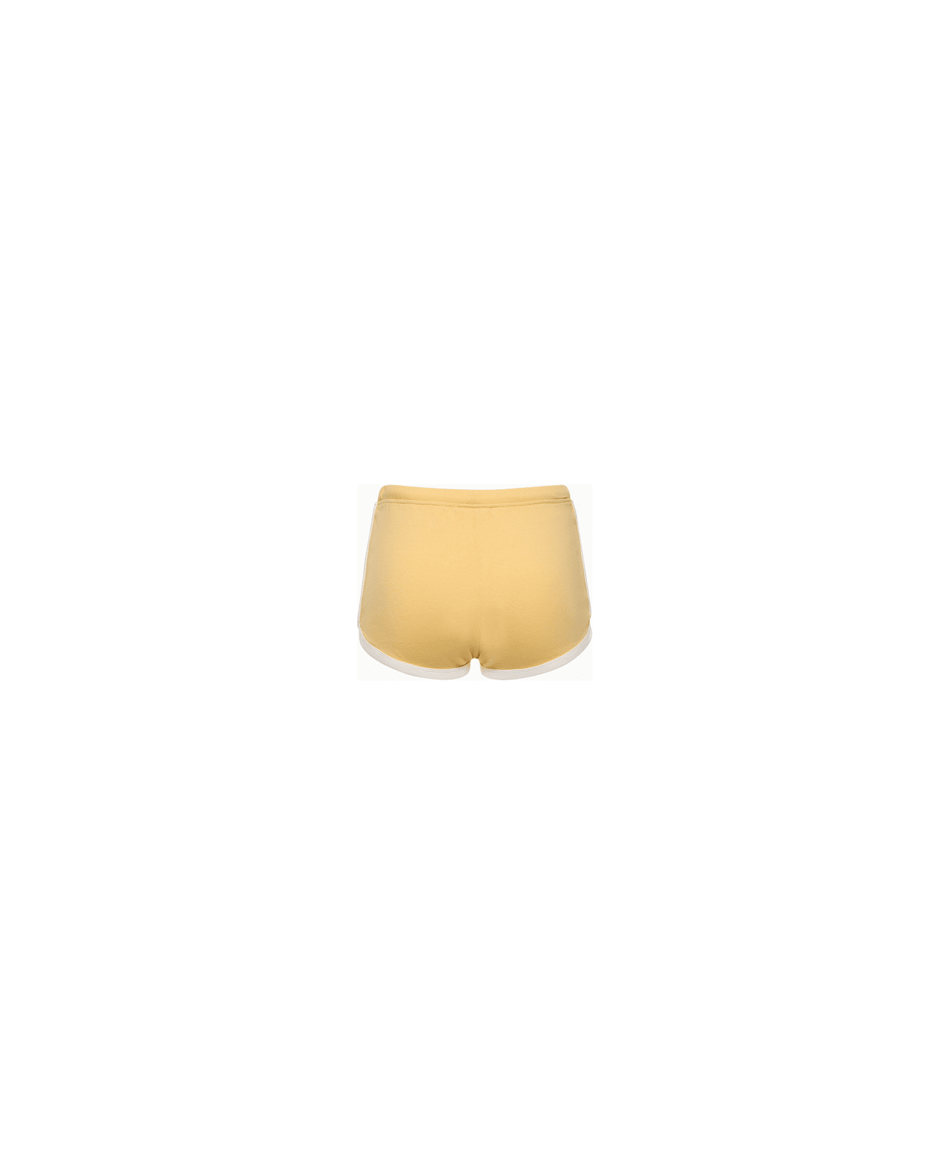 Courrèges Courreges Contrast Shorts - Yellow