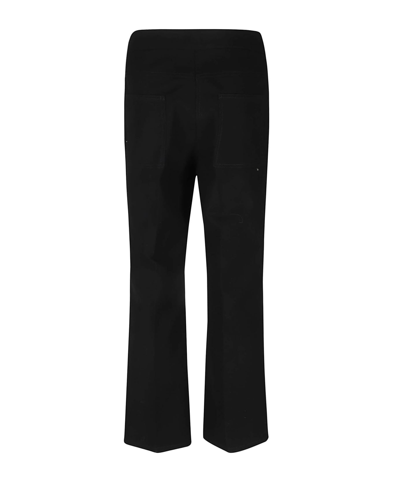 Jil Sander Buttoned Classic Trousers - Black
