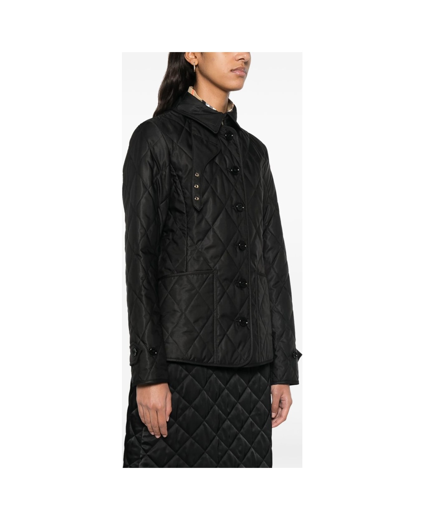 Burberry Quilted Jacket - Black