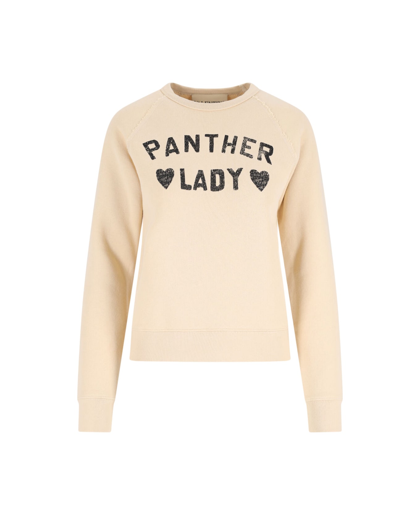 Valentino Logo Crewneck Sweatshirt - Cream