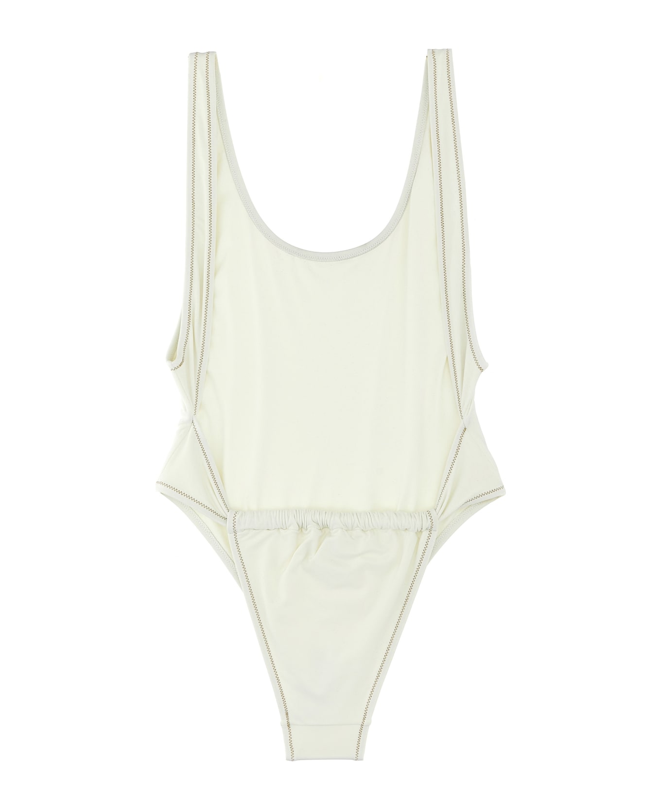 Reina Olga 'pamela' One-piece Swimsuit - White 水着