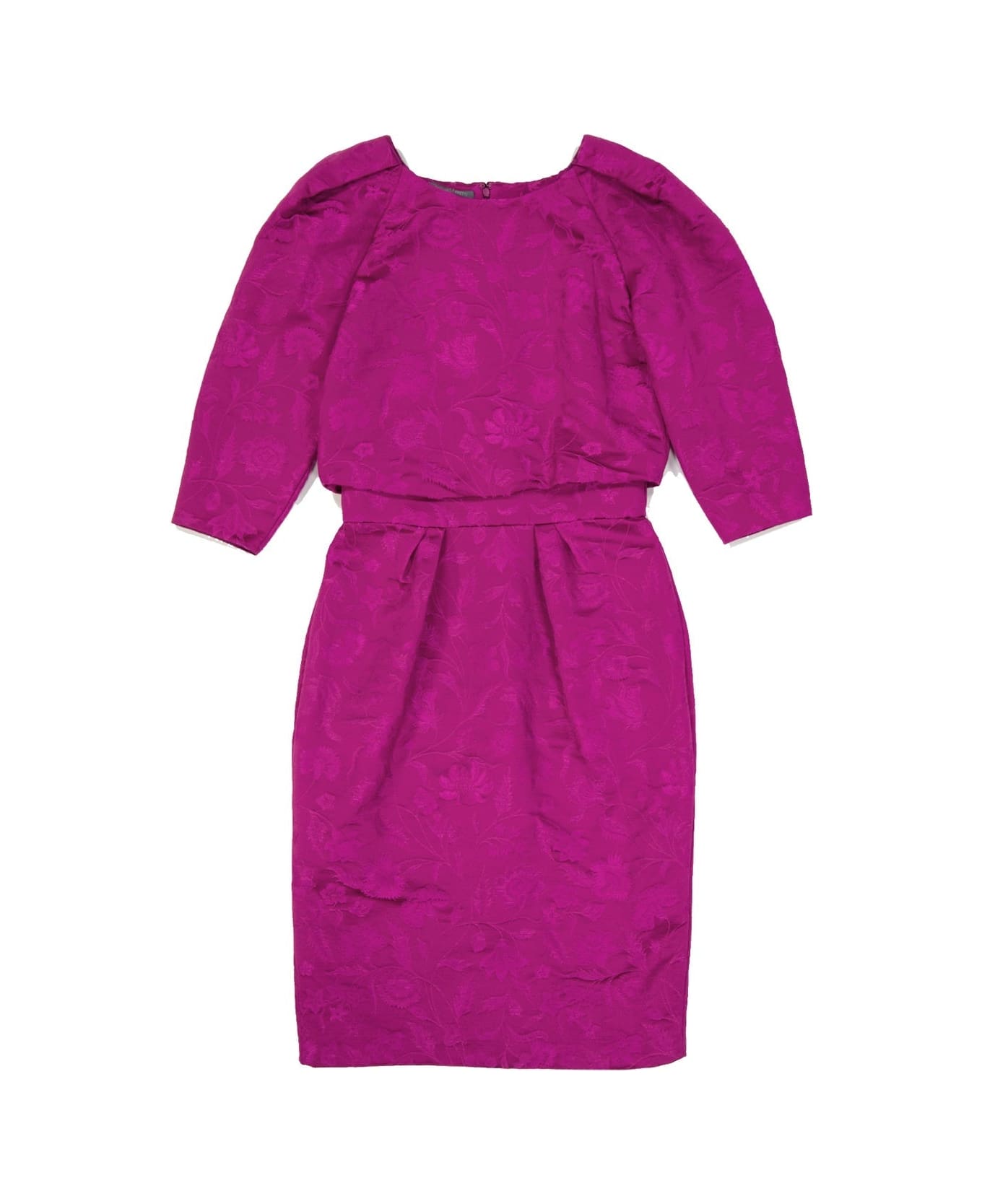 Alberta Ferretti Knee Length Dress - Pink