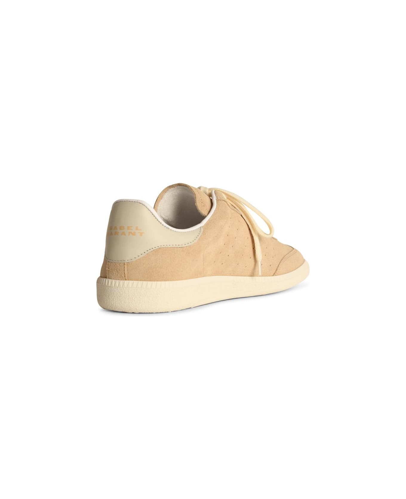 Isabel Marant 'bryce' Beige Suede Sneakers - Beige