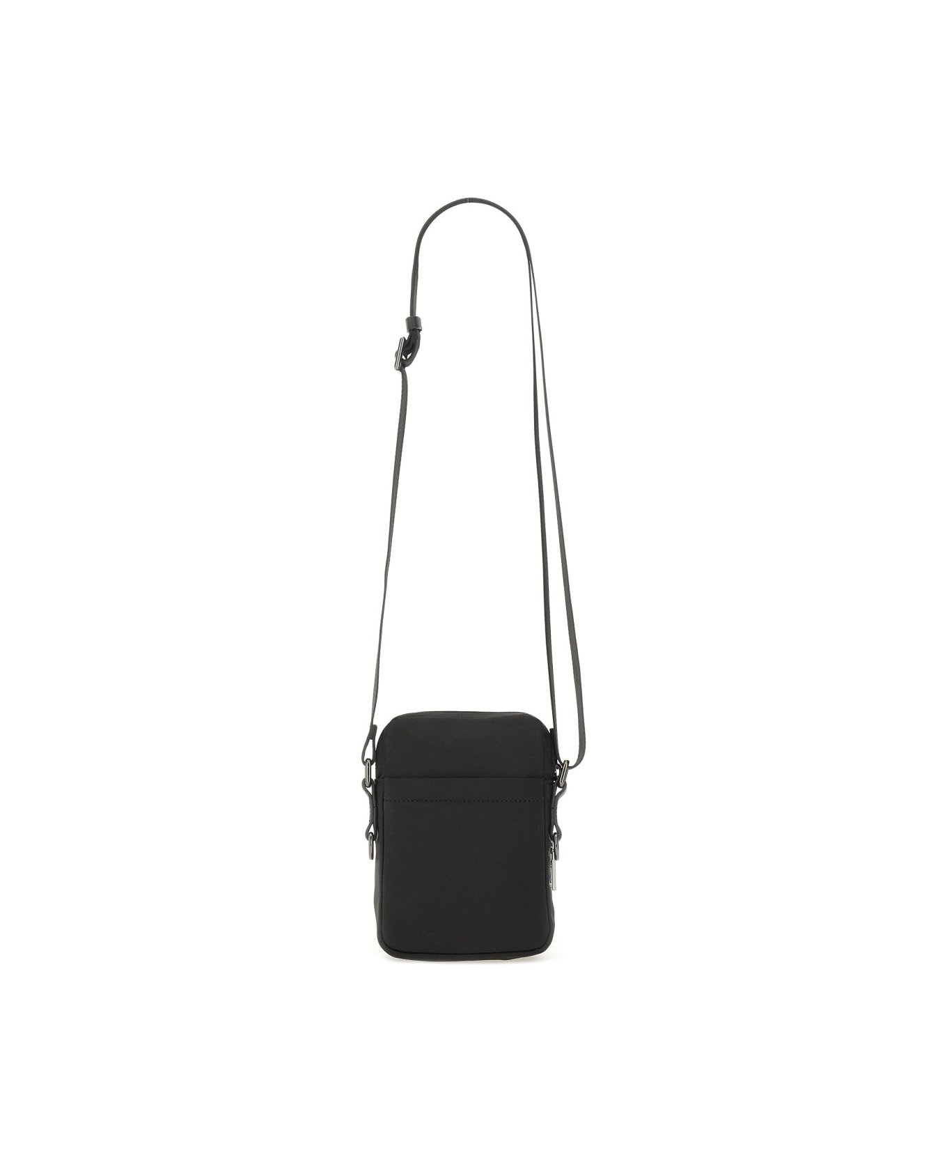 Dsquared2 Shoulder Bag With Logo - BLACK