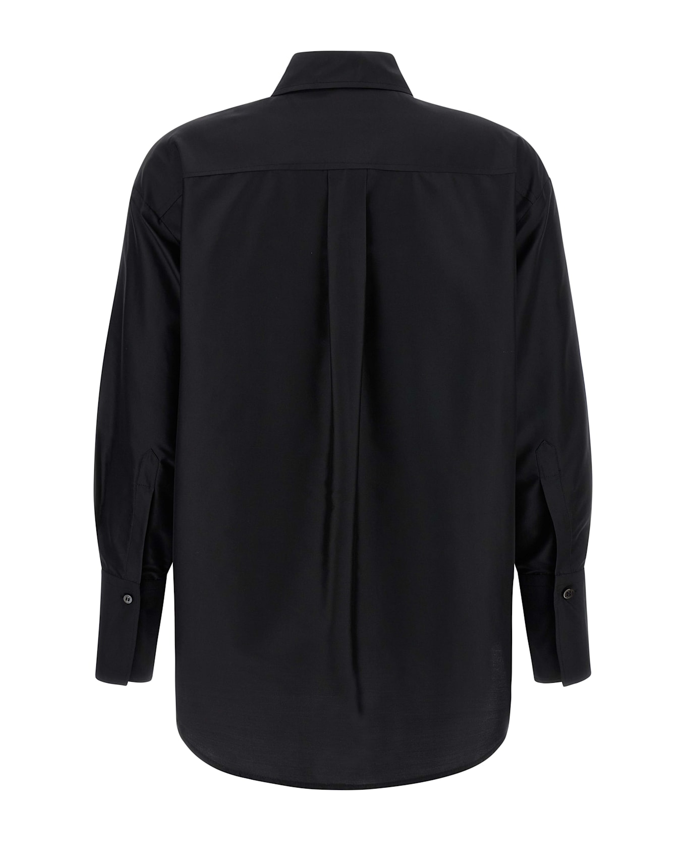 Alberto Biani Silk Shirt - Black  