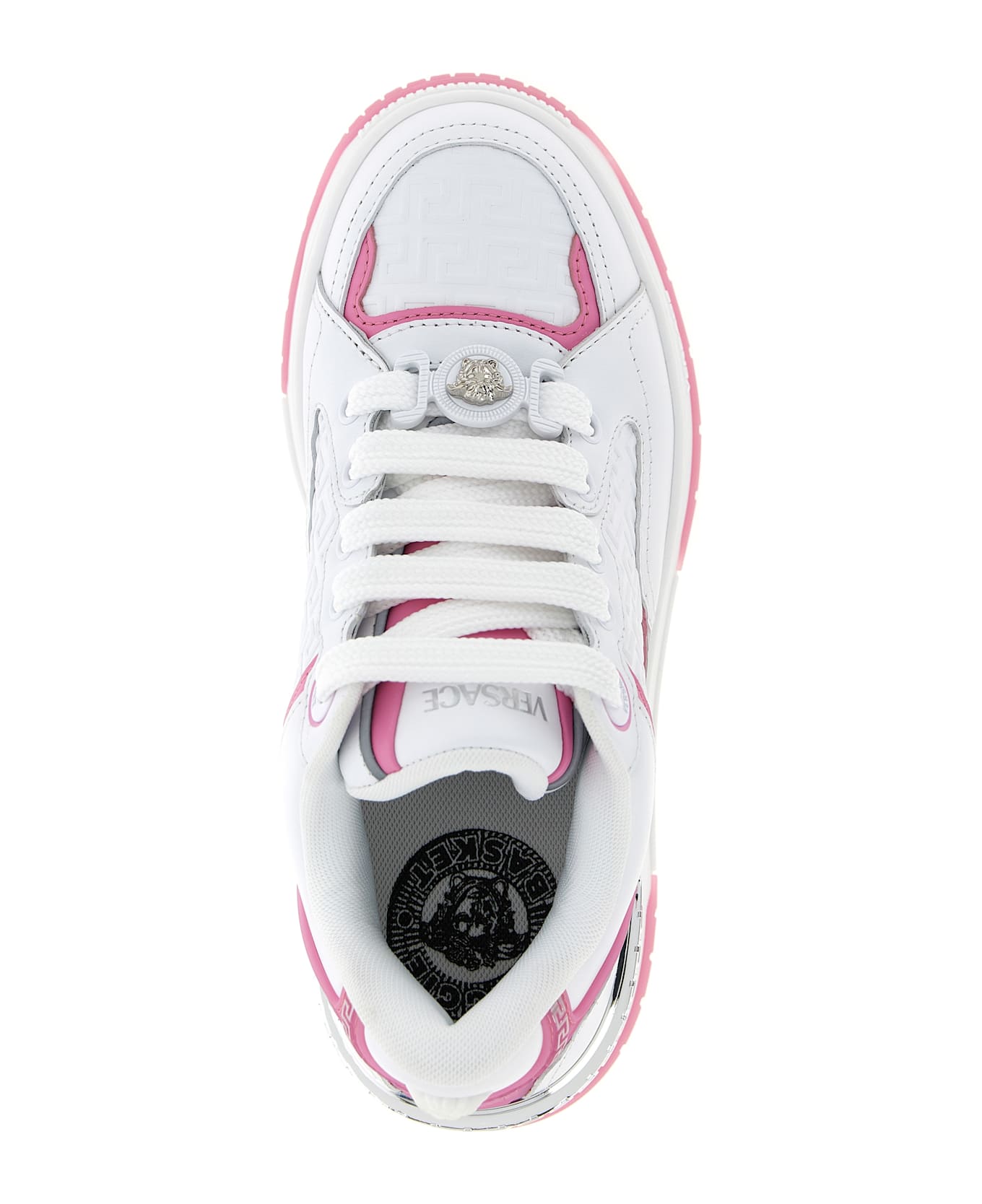 Versace 
biggie Basket
 Sneakers - Pink