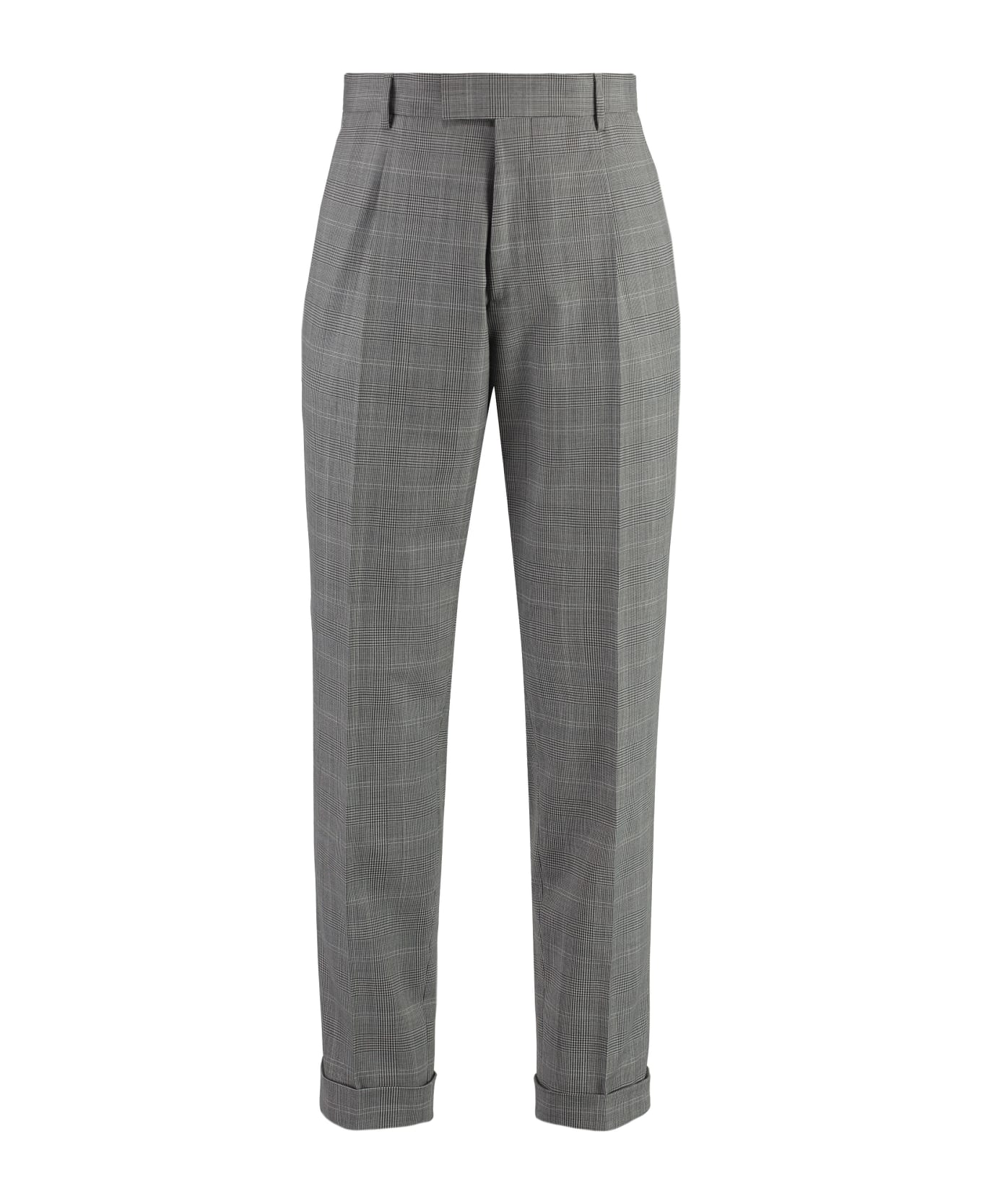 Hugo Boss Prince Of Wales Checked Trousers - Multicolor